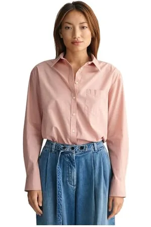GANT Relaxed Fit Poplin Long Sleeve Shirt 34