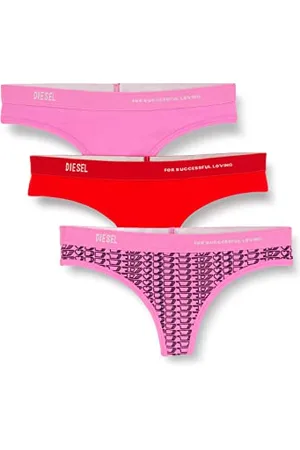 Diesel Ufst-starsey-threepack Slip (3) Damski, , M