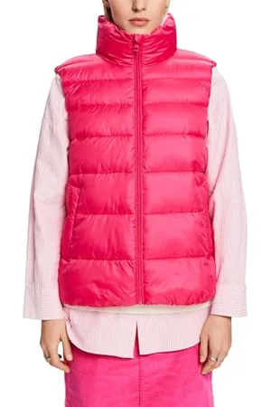 ESPRIT Damska kamizelka 014EE1H301, 660/PINK fuksja, M, , M