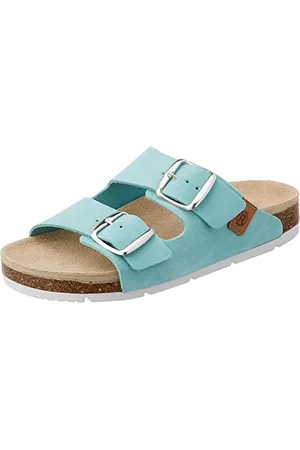 Rohde Elba damskie klasyczne sandały, pantofle, buty letnie, kapcie domowe, wkładka z korka, , 38 EU