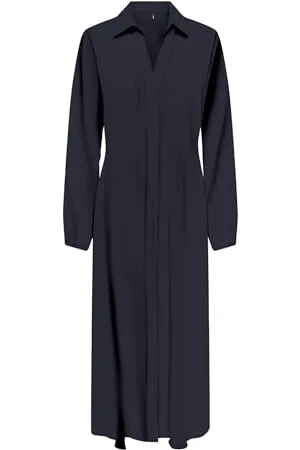 ONLY ONLALMA Life VIS Kiara Shirt Dress Solid, , L