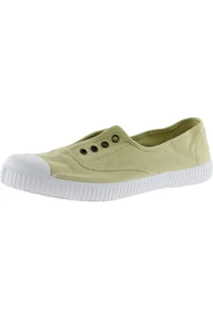 victoria Damski pasek na kostkę 106623-WOMEN Plimsoll 1915 barwione płótno DREC i gumowa taśma, , 32 EU
