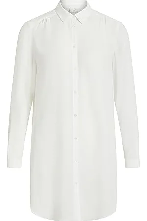 VILA Damska bluzka Vilucy Button L/S Tunic-Noos, , 44