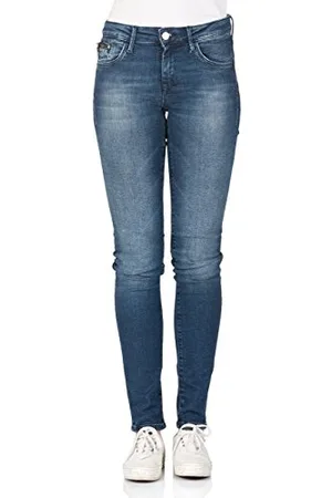 Mavi Dżinsy damskie Nicole Skinny, Niebieski (ciemnoniebieska pamięć 24257), 33W x 34L