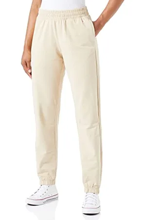 Champion Damskie Legacy American Classics spodnie dresowe z wysokim stanem zrelaksowane elastyczne mankiety, , XS