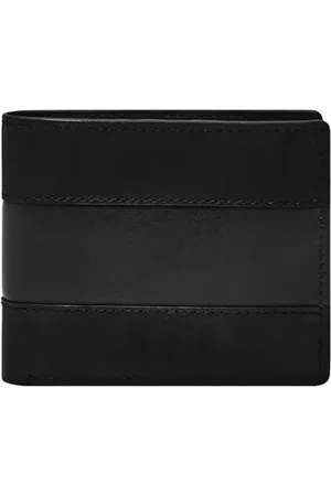 Fossil Portfel męski Everett skóra Bifold 11,5 cm dł. x 2,6 cm szer. x 9,6 cm wys, , 11.43 cm L x 2.54 cm W x 9.53 cm H