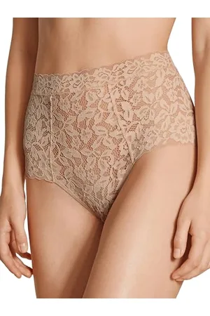 Calida Damskie majtki Natural Comfort Lace Slip, kolor różowy, normalny