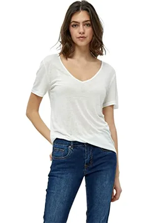 DESIRES Damska koszulka Jilly Tee, biały, XL