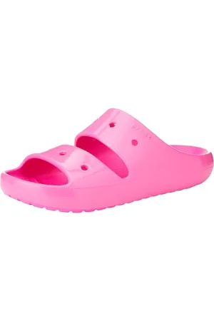 Crocs Unisex klasyczne neonowe sandały HL, Pink Crush, 7 UK, różowy (Pink Crush), 39/40 EU