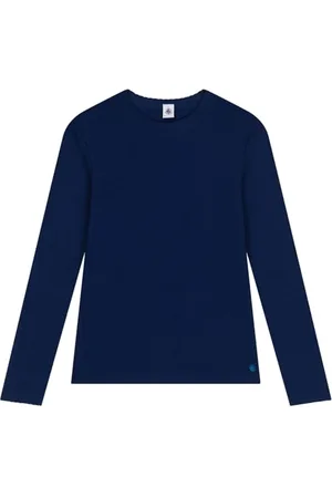 Petit Bateau Damska koszulka A0b6e z długim rękawem, średniowieczna, XXS, Średniowiecze, XXS
