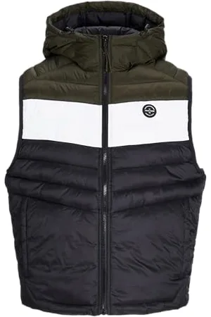 JACK & JONES Męska kamizelka z kapturem Jjesprint Bodywarmer, , S