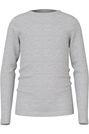 NAME IT Dziewczęca Nkfnakal Short Top Noos koszulka z długim rękawem, , 146-152 EU, , 146-152