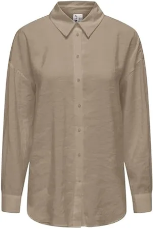 ONLY Onliris L/S Modal Noos WVN t-shirt damski, , XS
