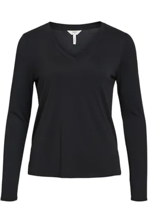 Object OBJANNIE RE L/S dekolt w serek top NOOS, , XL