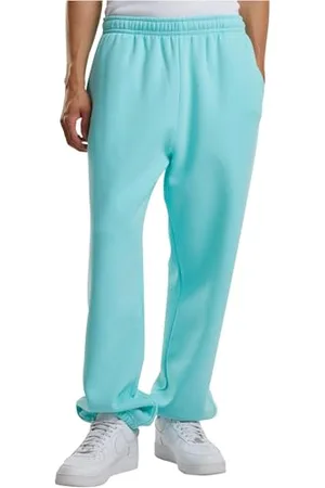 Build Your Brand Męskie spodnie sportowe Fluffy Sweatpants, luźne spodnie do biegania o luźnym kroju, rozmiary S-5XL, , XL