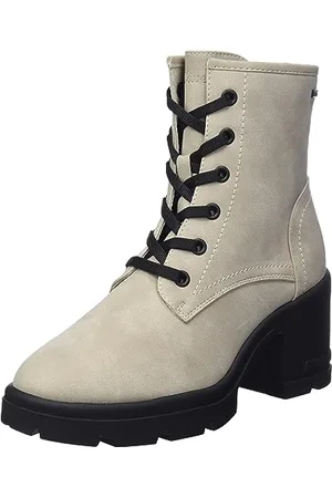 QS by s.Oliver Damskie [Kobiety] 5-25209-41 Botki, Taupe, 38 EU, , 38 EU