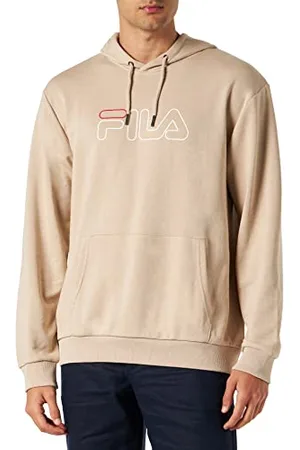 Fila Męska bluza z kapturem, Oxford Tan, S, , S