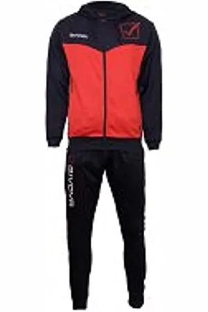 Givova Unisex Visa kombinezon z kapturem polarowy, niebieski/żółty melanż, 3XL, , 100