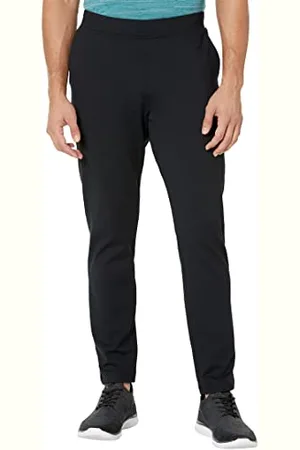 Skechers Męskie spodnie GO Walk Controller zwężane nogawki, czarne, rozmiar XL, , XL