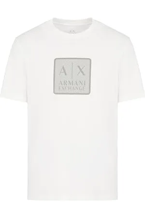 Armani Exchange Męska koszulka The Urban Expedition, Sustainable, Hd Front Logo, , XS