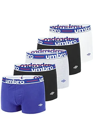 Umbro Bawełniane bokserki męskie, bokserki męskie, swoboda ruchów, oddychające (zestaw 5 sztuk), , XXL