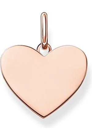 Thomas Sabo Wisiorek damski Love Bridge serce srebro 925 wysokiej próby 750 pozłacane różowym złotem 1,5 cm LBPE002-415-12