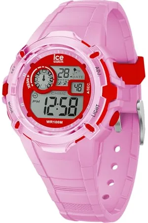 Ice-Watch ICE digit explorer Lovely pink - zegarek dla dziewczynki z silikonowym paskiem - 023268 (mały)