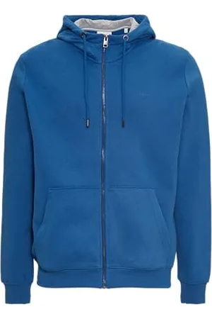 QS by s.Oliver Bluza z kapturem i detalami z logo, , 46