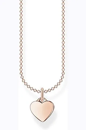 Thomas Sabo Naszyjnik damski serce srebro wysokiej próby 925, długość 38-45 cm