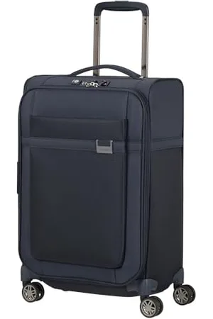 Samsonite Airea - Spinner S (Langth: 35 cm) Rozszerzony bagaż podręczny, 55 cm, 38/43,5 L, niebieski (ciemnoniebieski)