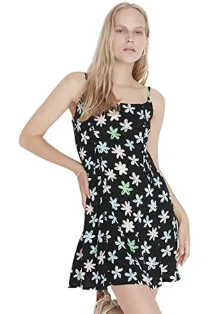 Trendyol Damska sukienka Maxi Bodycon wąska suknia wieczorowa, , 34