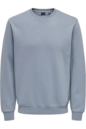 Only & Sons Onsceres Crew Neck Noos bluza męska, szary, XS