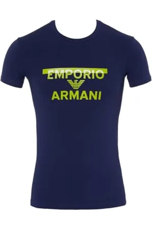 Emporio Armani Męski t-shirt męski z okrągłym dekoltem Megalogo, , L