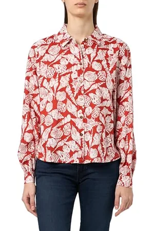 Scotch&Soda Damska koszulka z nadrukiem z nadrukiem, , 36