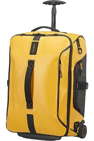 Samsonite Paradiver Light - Reisetasche/Rucksack mit 2 Rollen S, 55 cm, 51 L, Gelb