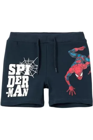NAME IT Nmmmile Spiderman Long SWE szorty Mar, , 92