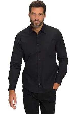 JP 1880 Koszula męska, duże rozmiary, oversize, rozmiar L-8XL, FlexNAMIC®, kołnierz kent, nowoczesny krój basic, do 7 XL 808727, , 4XL