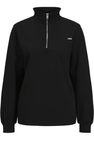 JACK & JONES Jxabbie RLX Ls Half Zip Sweat SWT Noos, , XL
