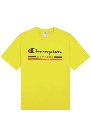 Champion Legacy Graphic Shop Authentic (220249) - Light Cotton Jersey gr.150 Okrągły Dekolt Koszulka, , L Mężczyźni FW24, , L