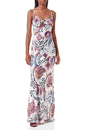 Roberto Cavalli Sukienka damska, 102 s Off White, 42