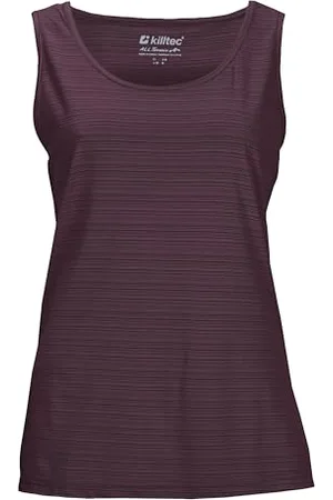 Killtec Damski Funkcjonalny podkoszulek KOS 41 WMN TP, 34, purple, 38313-000