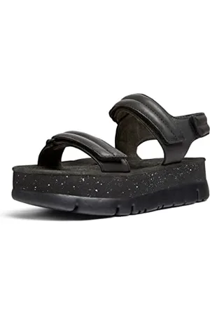 Camper Damskie sandały Oruga Up, czarne, 40 EU, , 40 EU