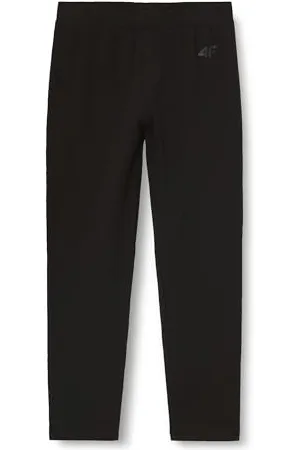 4F Tights CAS F130 Deep Black 146 dla DZIEWCZYNY, , 146
