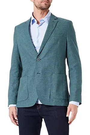 QS by s.Oliver Męska marynarka, slim fit, zielona, 90