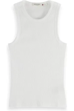 Scotch&Soda Damski top Core Rib Racer Tank Top, , L