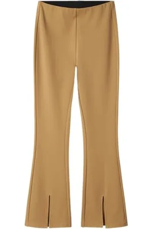 NAME IT Nkfnisila Bootcut Pant dziewczęce spodnie materiałowe, , 128