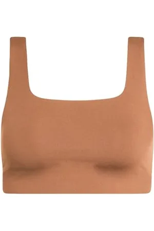 GIRLFRIEND COLLECTIVE Tommy Sports Bra, Women’s Sports Bra Cropped, Square Neck, Without padding and underwire, Perfect for Boxing, Running, Training, Sizes XXS-6XL