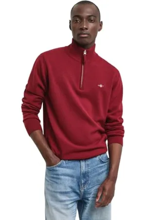 GANT Superfine Lambswool Half Zip, , M