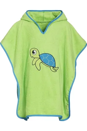 Playshoes Unisex Kinder Frottee-poncho