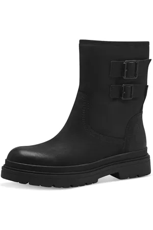 Tamaris Comfort damskie kozaki z podszewką WarmInsole, TEX i Extra Grip, czarne, 40 EU, , 40 EU